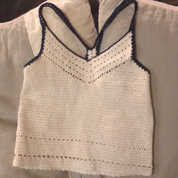Handmade knitted tank top - Picture 2 of 6